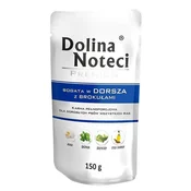 Dolina Noteci Premium hrana za pse, bogata s trsko in brokolijem, 150g