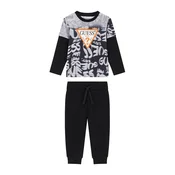 Guess Komplet bluza in hlače N6YG02 K4077 Črna Regular Fit
