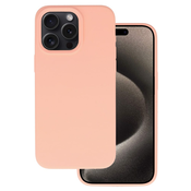 SILIKONSKA LITE MASKA ZA IPHONE 15 barva breskve