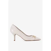 Nine West Čevlji z visoko peto CWBFS128-06 Écru