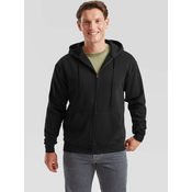 Black Mens Hoodie Premium Fruit of the Loom