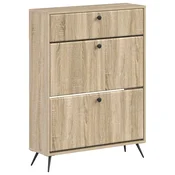 vidaXL Omara za čevlje BREDA 78 x 24 x 103 cm Inženirski les