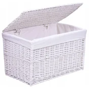 Gockowiak Pleteni zaboj 105L 66x40x40 cm bel