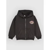 Quiksilver Fakie Pop Kids jopica s kapuco tarmac
