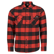 Dickies  Srajce z dolgimi rokavi NEW SACRAMENTO SHIRT RED  Rdeča