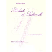 PLANEL:PRELUDE ET SALTARELLE POUR SAX