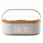 MOYE Aurora Plus Radio/ Lamp with Clock and Wi-Fi Charger