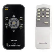 General SINCLAIR AMC-14AN, Coolexpert APA-14P - remote control duplicate