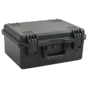 Vidaxl Kofer za zrakoplovni alat crni 49x38x23 cm PP