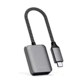 SATECHI USB-C to 3.5mm Audio and PD Adapter - Space Grey
