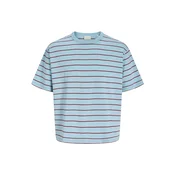 Jack & Jones Plus Majica JORSAVONA  svetlo modra / karminsko rdeča