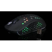 GEMBIRD MUSG-RAGNAR-WRX500 RGB črna igralna miška, (5000115324)