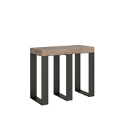 Ityhome Ityhome 90 x 77 konzolna miza rjava, (20847908)