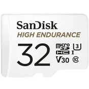 SanDisk SanDisk High Endurance 32 GB MicroSDHC UHS-I Class 10 pomnilniška kartica (V30, U3)