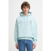 Bombažen pulover Drôle de Monsieur Le Hoodie Vase