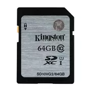 KINGSTON spominska kartica SDXC 64GB CL10 UHS-I (SD10VG2/64GB)