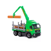 POLESIE Igracka Kamion za drva PowerTruck, Zeleni
