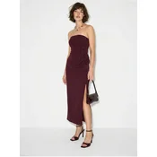 Bianco Lucci Obleka Maxi burgund