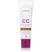 Lumene CC Color Correcting Cream CC krema za poenoten ten kože SPF 20 odtenek 6 Bronze (Neutral) 30 ml