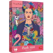 Trefl Puzzle Premium Plus Frida Kahlo: Cvetoča duša 1000 kosov