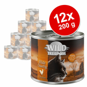 Varčno pakiranje Wild Freedom Adult 12x200 g - Cold River - Morski losos & piščanec