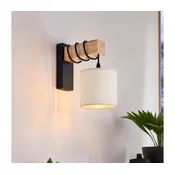 BRILAGI - Zidna svetiljka NUBILA 1xE27/60W/230V braon/crna/krem