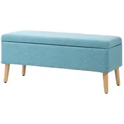 Homestar Klop s shranjevanjem 110x39x45 cm modra