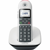 Bežicni Telefon Motorola 107CD5001WHITE Bijela Crna/Bijela