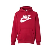 Nike Sportswear Majica CLUB krvavo rdeča/bela
