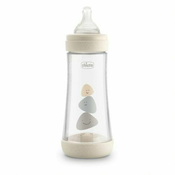 Chicco P5 flašica bela 4m+, 300ml
