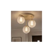 Brilagi - Plafonski luster STELLA 3xE27/60W/230V bež/zlatna