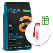 Alleva NATURAL dog fish & pumpkin adult mini 12 kg + termo steklenica BREZPLAČNO