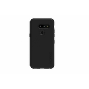 Silikonski barvni ovitek LG G8s MATT črna