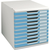 Set ladica Multiform A3, sustav 2, 10 ladica, Tirkizna