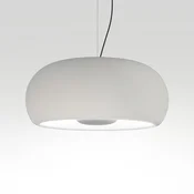 MARSET Vetra LED viseča svetilka, O 43 cm, bela - Dnevna soba/jedilnica - Dizajn - Steklo