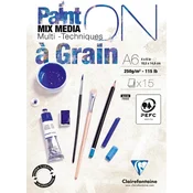 Clairefontaine PaintOn Skicirka A6 250 g