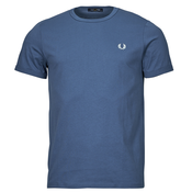 Fred Perry Majice s kratkimi rokavi RINGER T-SHIRT Modra