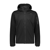 CMP MAN JACKET ZIP HOOD, muška jakna za planinarenje, crna 39A5027
