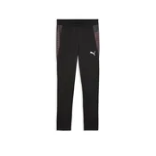 PUMA individualFINAL Training Football Pants Youth, Age, Black/Mint Jelly/Glowing Red, 13-14Y