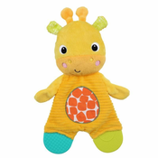 BRIGHT STARTS Snuggle&Teethe igrača žirafa 0 m+