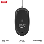 Xo m8 žicani usb miš sa podesivim dpi 120016002000 ( XO0368 )