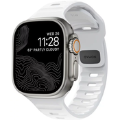 Nomad Sport Strap M/L, white - Apple Watch Ultra 2/1 (49mm) 9/8/7 (45mm)/6/SE/5/4 (44mm)/3/2/1(42mm) (NM01112785)