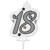 Rojstnodajna številčna sveča - številka 18