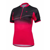 Etape ženska kolesarska majica Liv, roza/črna, M