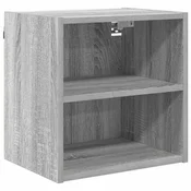 Vidaxl Viseča omarica Siva Sonoma 40 x 29,5 x 40 cm Konstruiran les