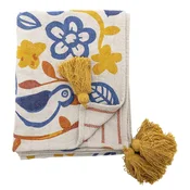 Odeja iz recikliranega bombaža 130x160 cm Figuria – Bloomingville