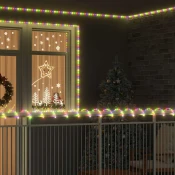 Svjetlosna uže s 2400 LED svjetlima Šareni 100 m PVC