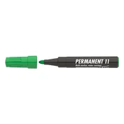 Permanentni marker, 1-3 mm, stožčasta konica, ICO Permanent 11, zelen