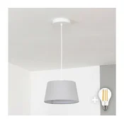 Brilagi - LED luster na sajli CERIA 1xE27/40W/230V precnik 25 cm siva