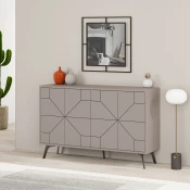 Hanah Home Komoda Dune 123x62,4x35cm Krem